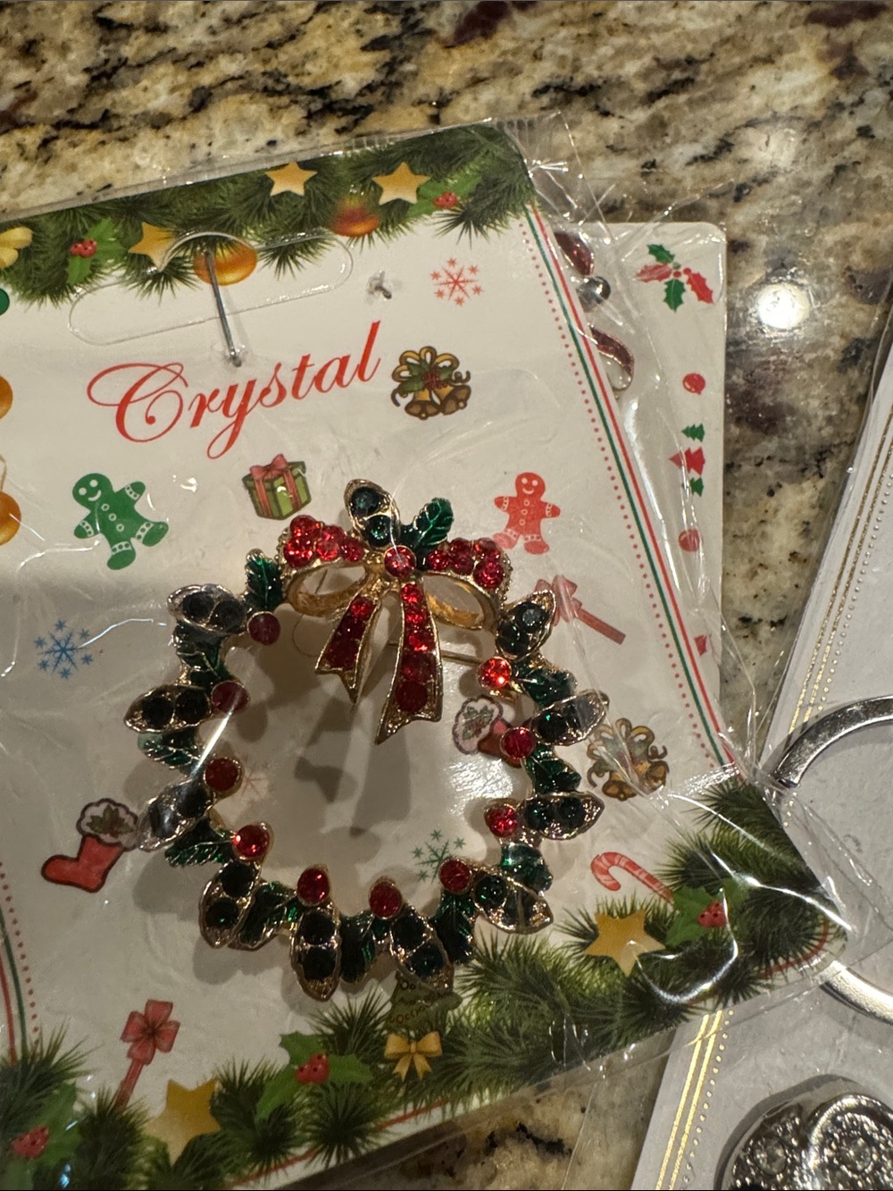 Holiday Brooch Set + Elephant Keychain - Picture 5 of 5